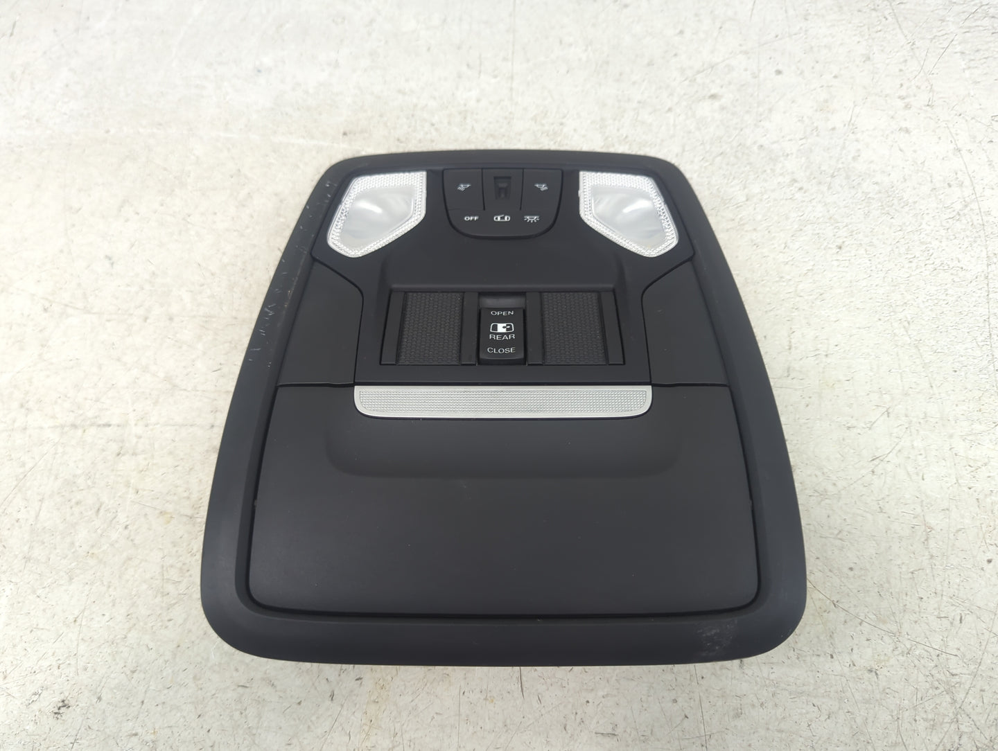2019 Ram 1500 Overhead Roof Console Black - Oemusedautoparts1.com