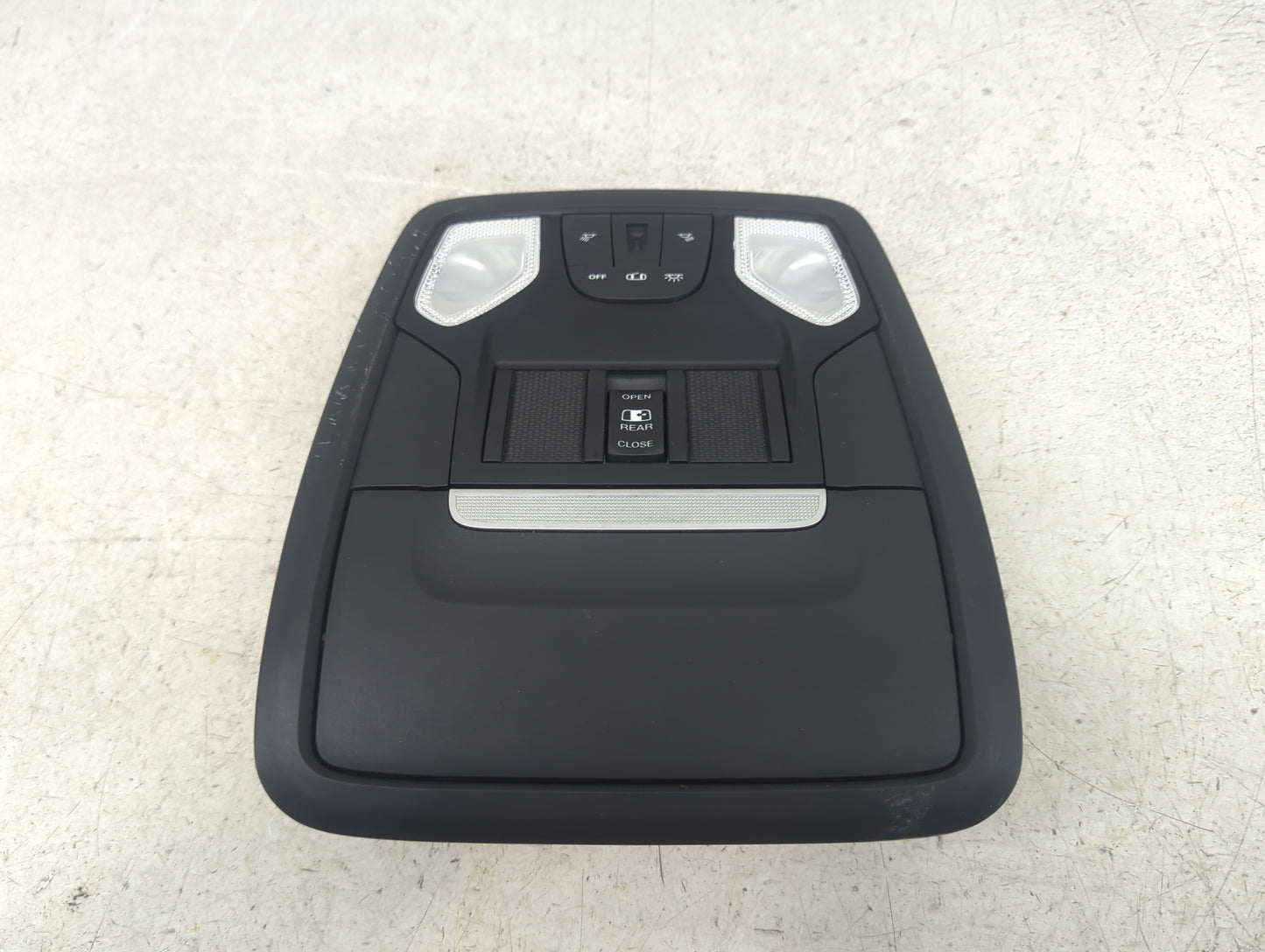2019 Ram 1500 Overhead Roof Console Black - Oemusedautoparts1.com