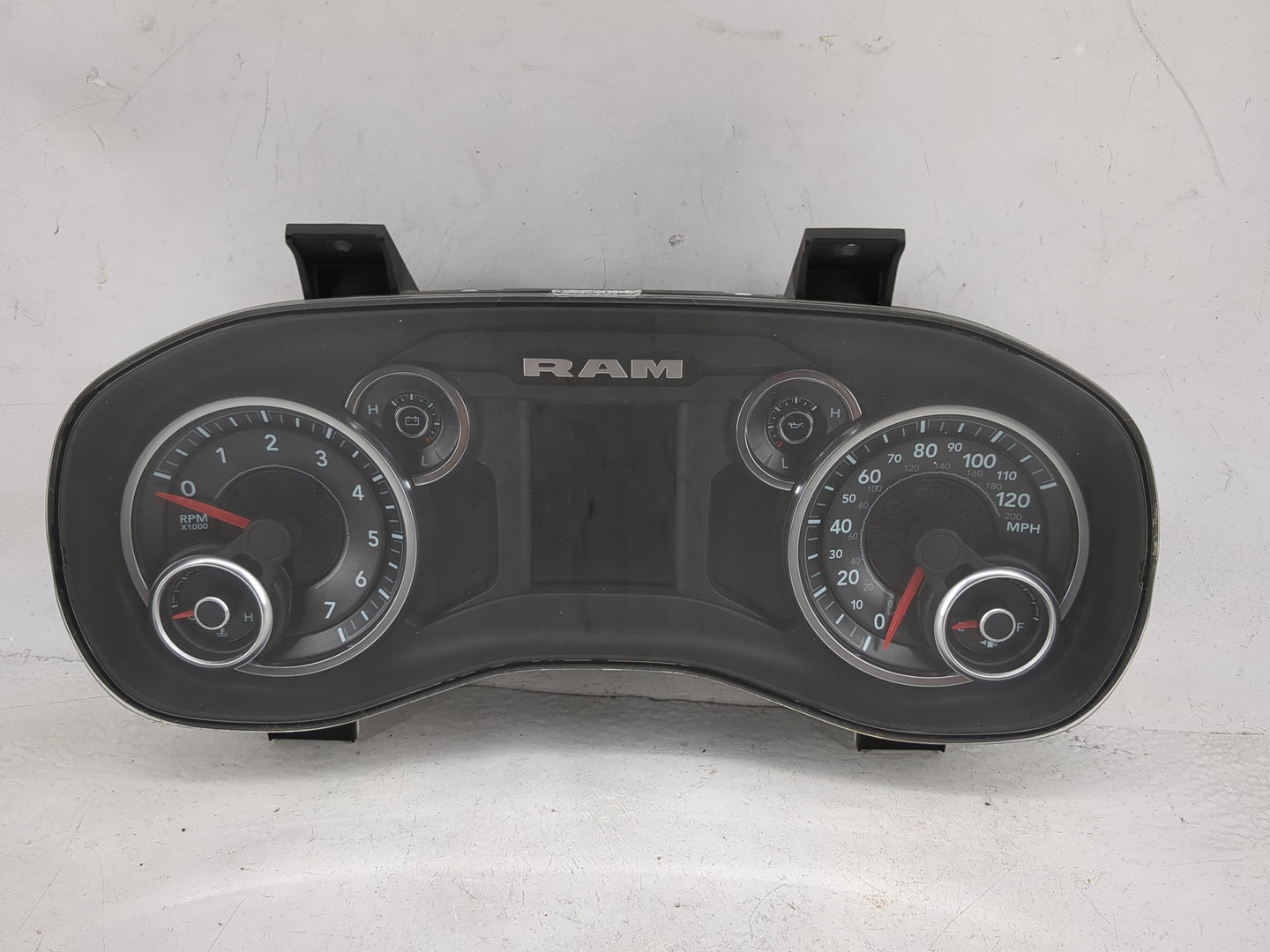 2019 Ram 1500 Instrument Cluster Speedometer Gauges P/N:P68294043AH T06QI172811037, A2C12619006 Miles: Fits OEM Used Auto Pa