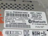 2018-2020 Ram 1500 Radio AM FM Cd Player Receiver Replacement P/N:P68365210AC Y7OVP2, 7812H-VP2, VP2 Fits Fits 2018 2019 202