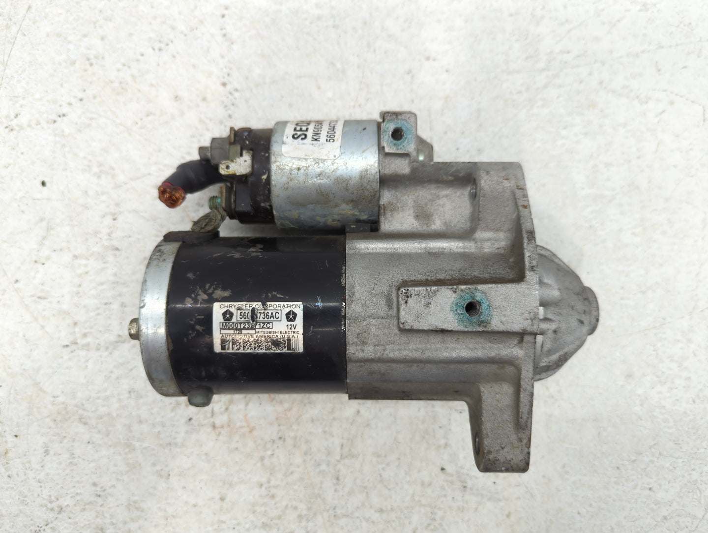 2019 Ram 1500 Car Starter Motor Solenoid OEM P/N:56044736AC Fits OEM Used Auto Parts - Oemusedautoparts1.com