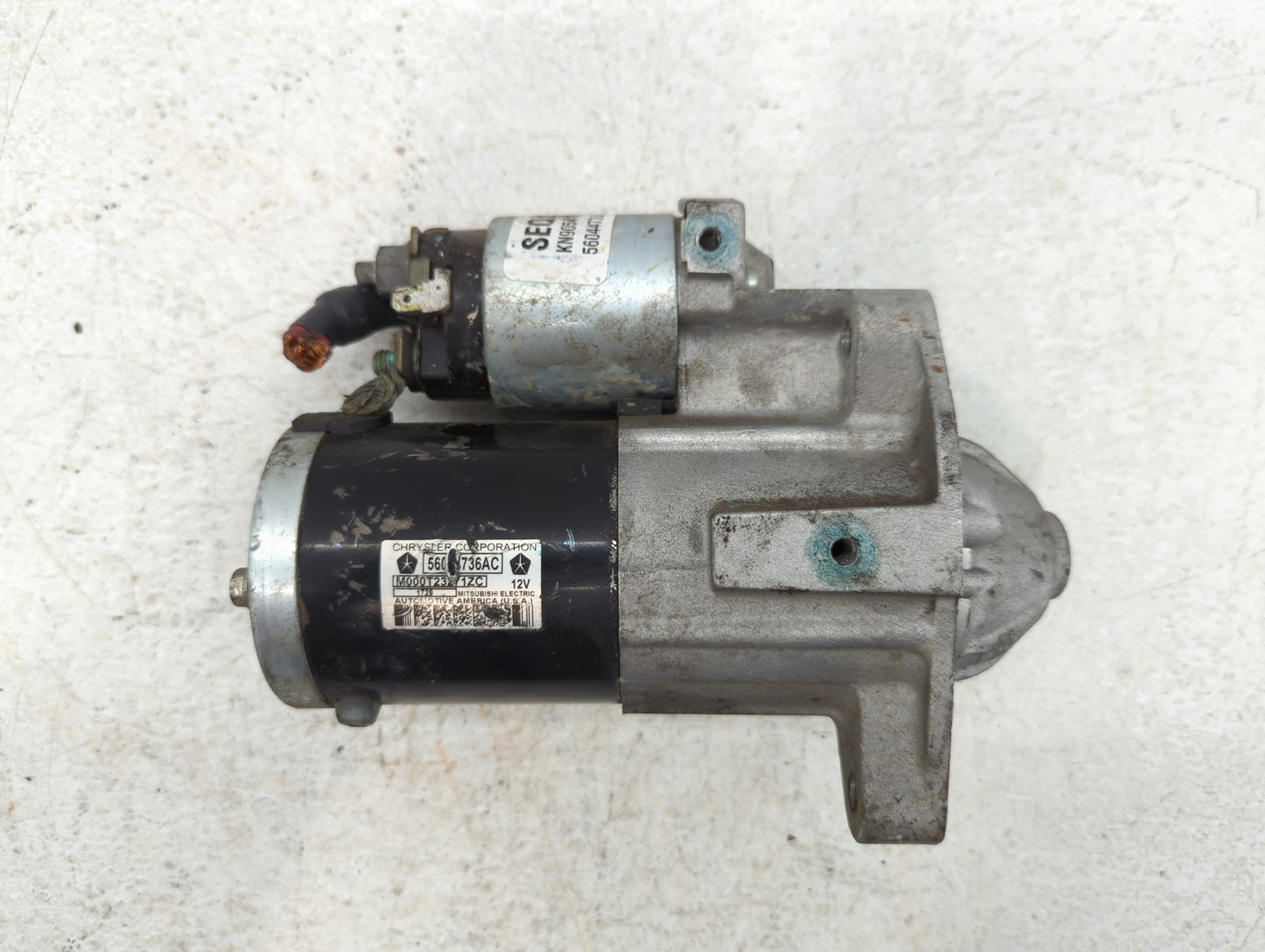 2019 Ram 1500 Car Starter Motor Solenoid OEM P/N:56044736AC Fits OEM Used Auto Parts - Oemusedautoparts1.com