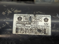 2019 Ram 1500 Car Starter Motor Solenoid OEM P/N:56044736AC Fits OEM Used Auto Parts - Oemusedautoparts1.com