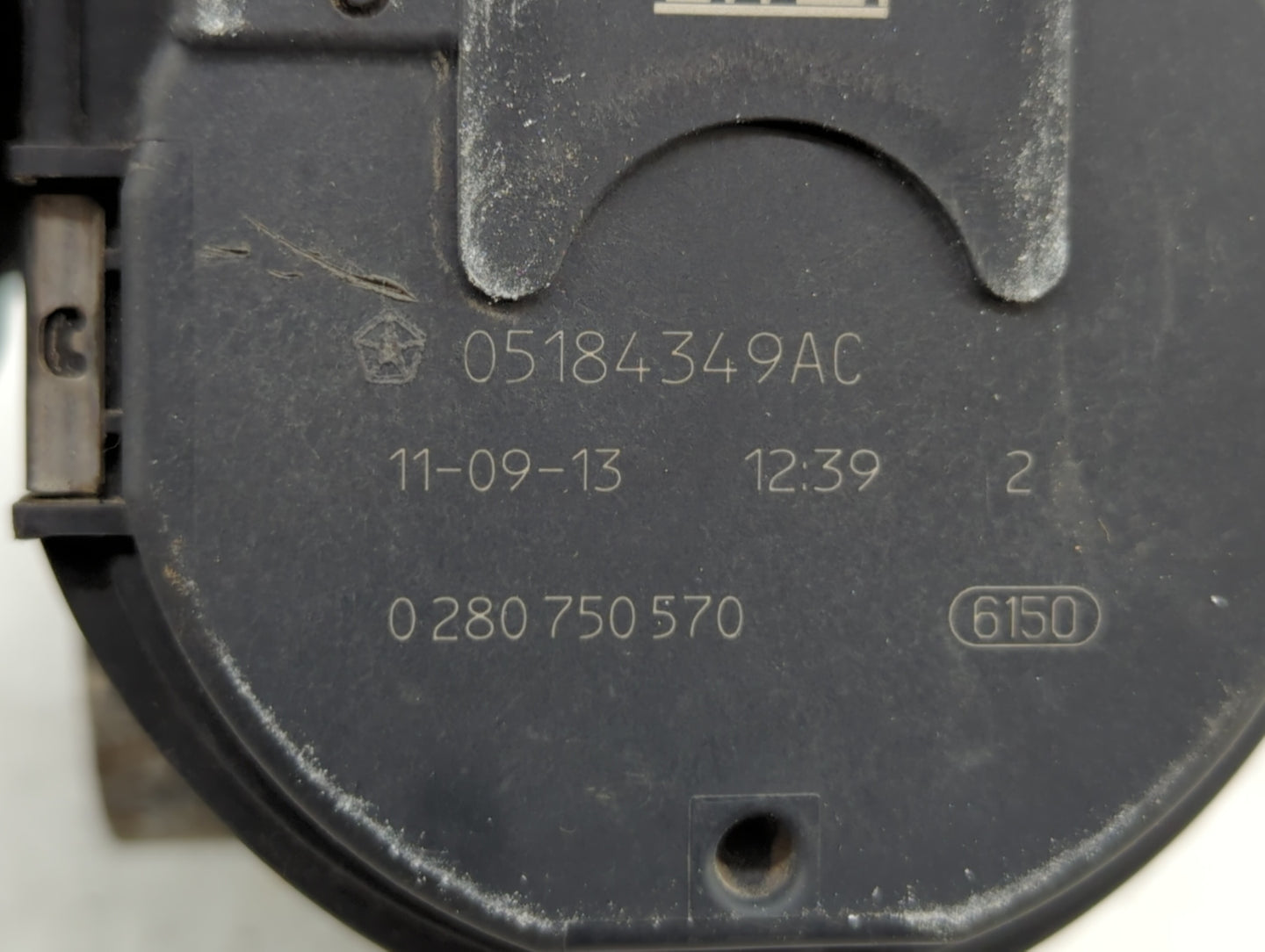 2019 Ram 1500 Classic Throttle Body P/N:05184349AC Fits Fits 2011 2012 2013 2014 2015 2016 2017 2018 2020 2021 2022 OEM Used