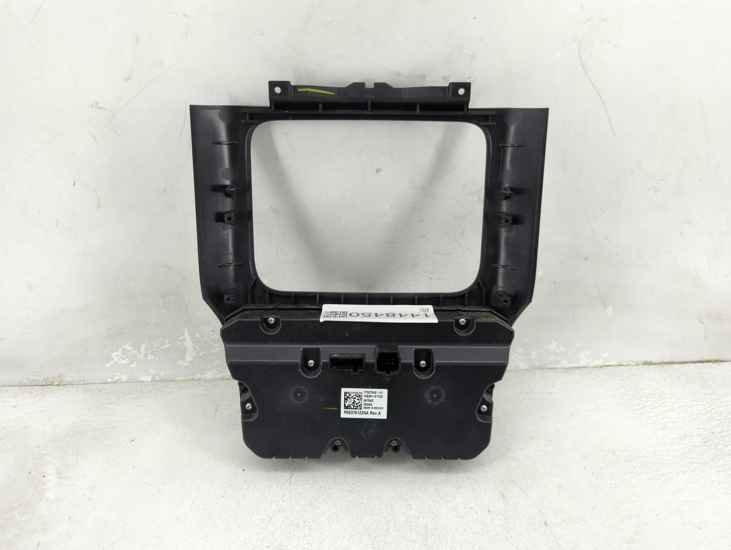 2019-2022 Ram 3500 Climate Control Module Temperature AC/Heater Replacement P/N:P68370122AA 17027642-01 Fits OEM Used Auto P