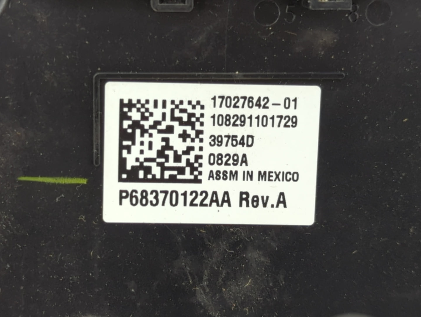 2019-2022 Ram 3500 Climate Control Module Temperature AC/Heater Replacement P/N:P68370122AA 17027642-01 Fits OEM Used Auto P