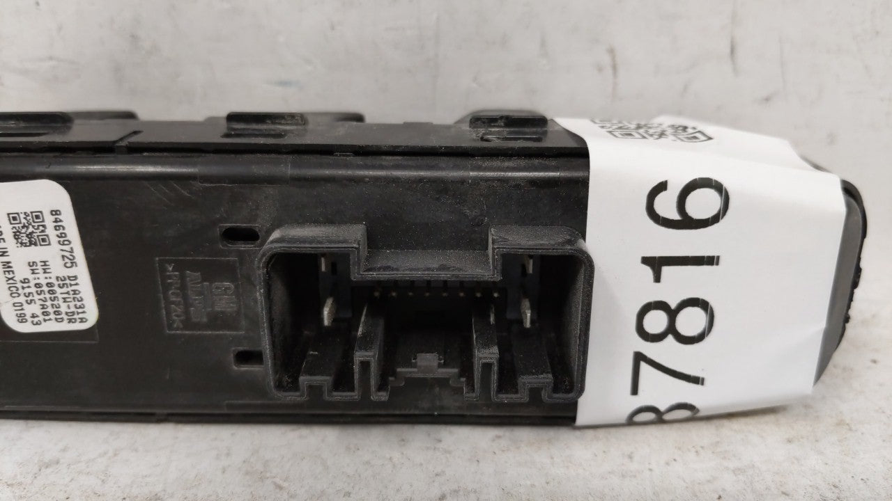 2016-2018 Ram 3500 Master Power Window Switch Replacement Driver Side Left P/N:P56046823AE 84699725 Fits Fits 2016 2017 2018