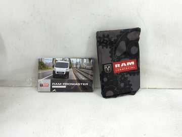 2019 Ram Promaster Owners Manual Book Guide P/N:19VF-926-AA OEM Used Auto Parts - Oemusedautoparts1.com