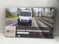 2019 Ram Promaster Owners Manual Book Guide P/N:19VF-926-AA OEM Used Auto Parts - Oemusedautoparts1.com