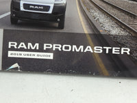 2019 Ram Promaster Owners Manual Book Guide P/N:19VF-926-AA OEM Used Auto Parts - Oemusedautoparts1.com