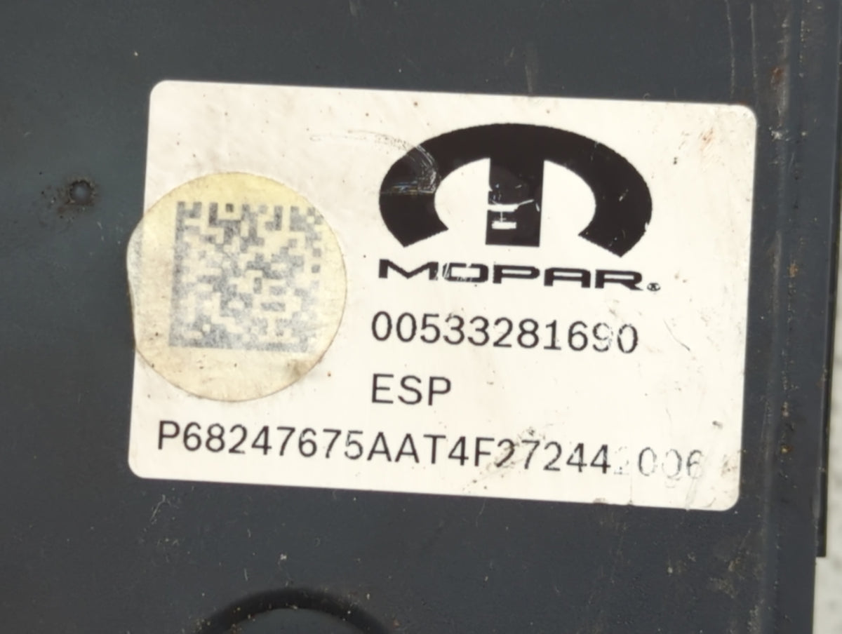 2019 Ram Promaster 1500 Anti-Lock Brake ABS Pump Module Actuator OEM P/N:P68247675AA Fits Fits 2018 OEM Used Auto Parts - Oe