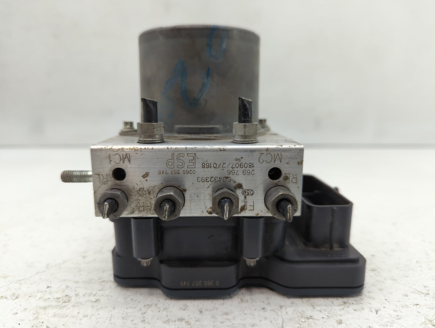 2019 Ram Promaster 1500 ABS Pump Control Module Replacement P/N:0265 257 745 53432393 Fits Fits 2018 OEM Used Auto Parts - O