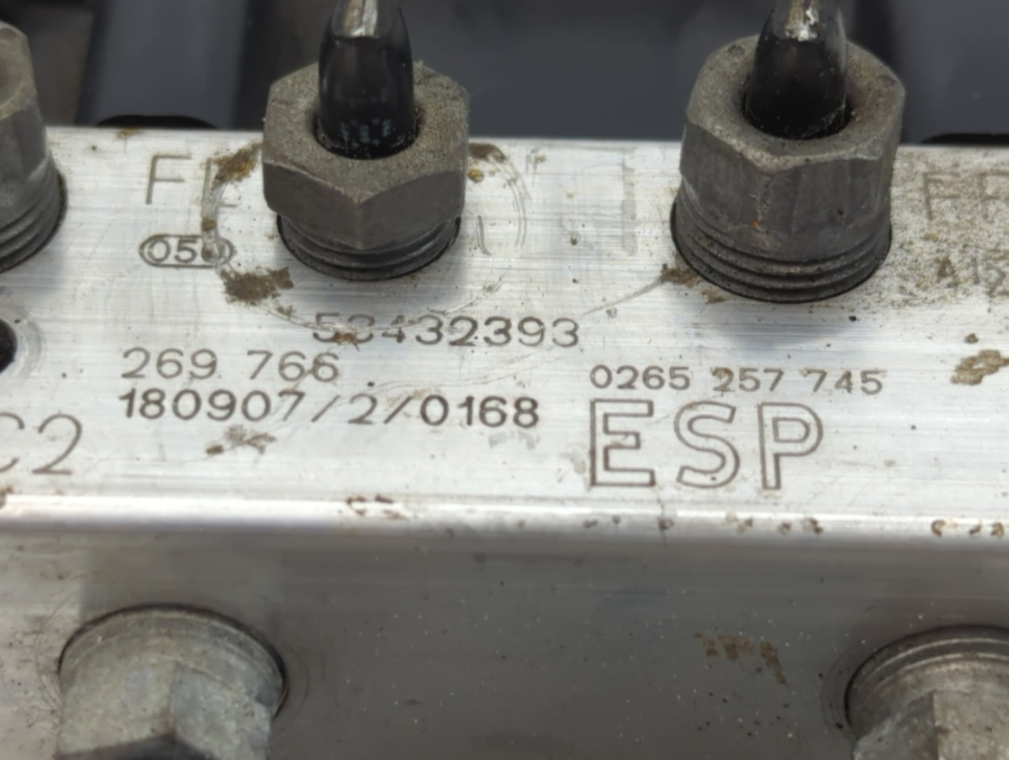 2019 Ram Promaster 1500 ABS Pump Control Module Replacement P/N:0265 257 745 53432393 Fits Fits 2018 OEM Used Auto Parts - O