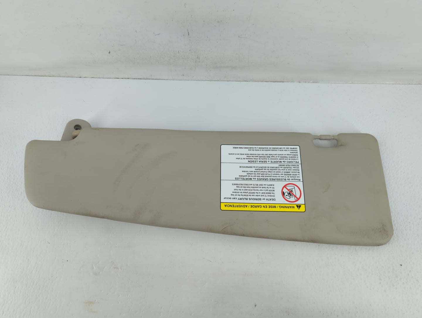 2014-2022 Ram Promaster 1500 Sun Visor Shade Replacement Passenger Right Mirror Fits OEM Used Auto Parts - Oemusedautoparts1