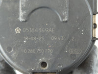 2014-2022 Ram Promaster 1500 Throttle Body P/N:0 280 750 770 05184349AE Fits OEM Used Auto Parts - Oemusedautoparts1.com