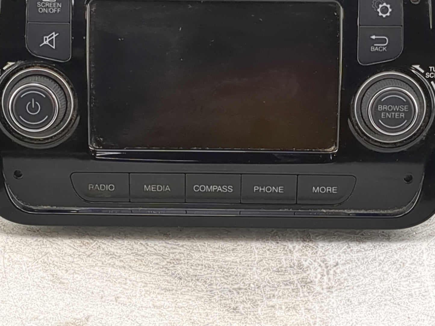 2018-2019 Ram Promaster 2500 Radio AM FM Cd Player Receiver Replacement P/N:A2C13620008H00CF P6UA64LXFAA Fits Fits 2018 2019