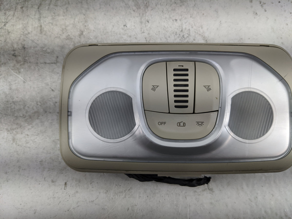 2019 Ram Promaster 2500 Overhead Roof Console Tan - Oemusedautoparts1.com