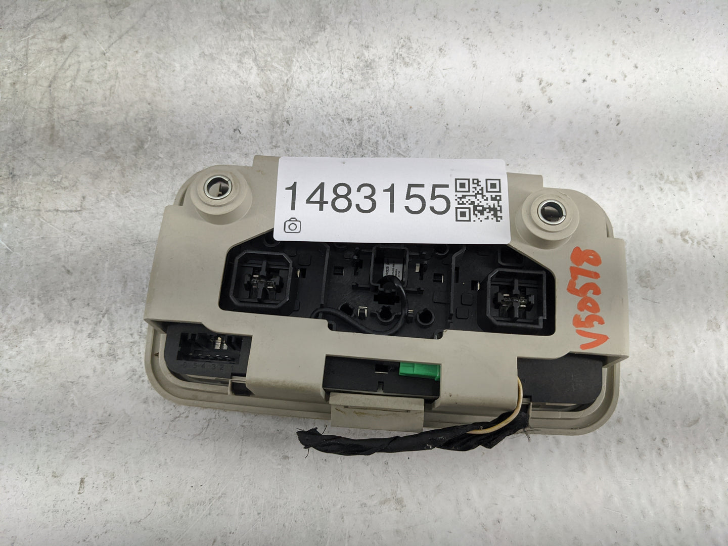2019 Ram Promaster 2500 Overhead Roof Console Tan - Oemusedautoparts1.com