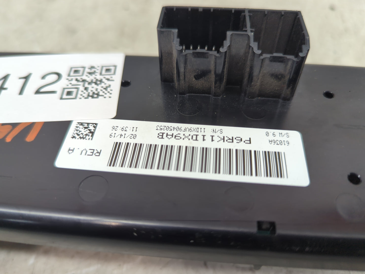2019-2021 Ram Promaster 2500 Climate Control Module Temperature AC/Heater Replacement P/N:P6RK11DX9AB Fits Fits 2019 2020 20