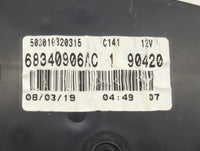 2014-2020 Ram Promaster 3500 Instrument Cluster Speedometer Gauges P/N:68340906AC Fits Fits 2014 2015 2016 2017 2018 2019 20