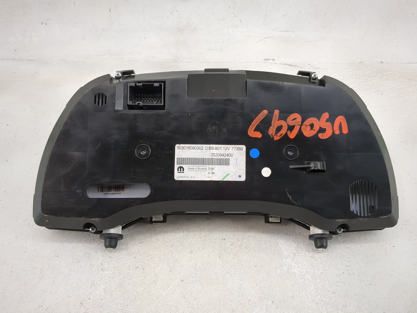 2018-2020 Ram Promaster City Instrument Cluster Speedometer Gauges P/N:503016090302 0520942400 Miles: Fits Fits 2018 2019 20