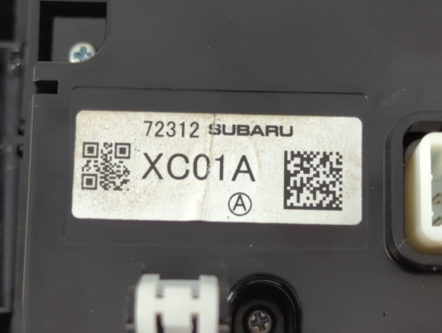 2019 Subaru Ascent Climate Control Module Temperature AC/Heater Replacement P/N:72312XC01A Fits OEM Used Auto Parts - Oemuse