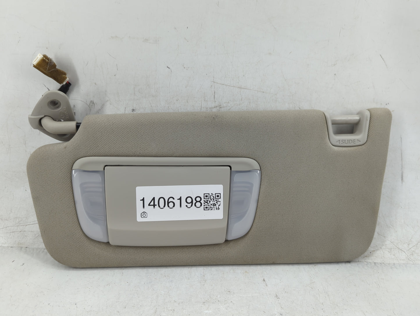 2019 Subaru Ascent Sun Visor Shade Replacement Driver Left Mirror Fits OEM Used Auto Parts - Oemusedautoparts1.com