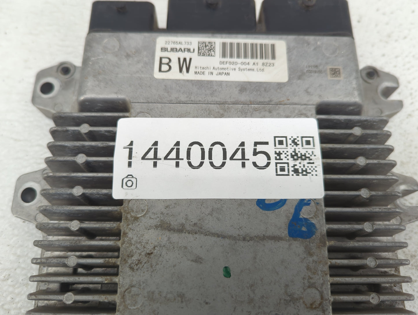 2019 Subaru Ascent PCM Engine Control Computer ECU ECM PCU OEM P/N:22765AL733 DEF020-004 Fits OEM Used Auto Parts - Oemuseda