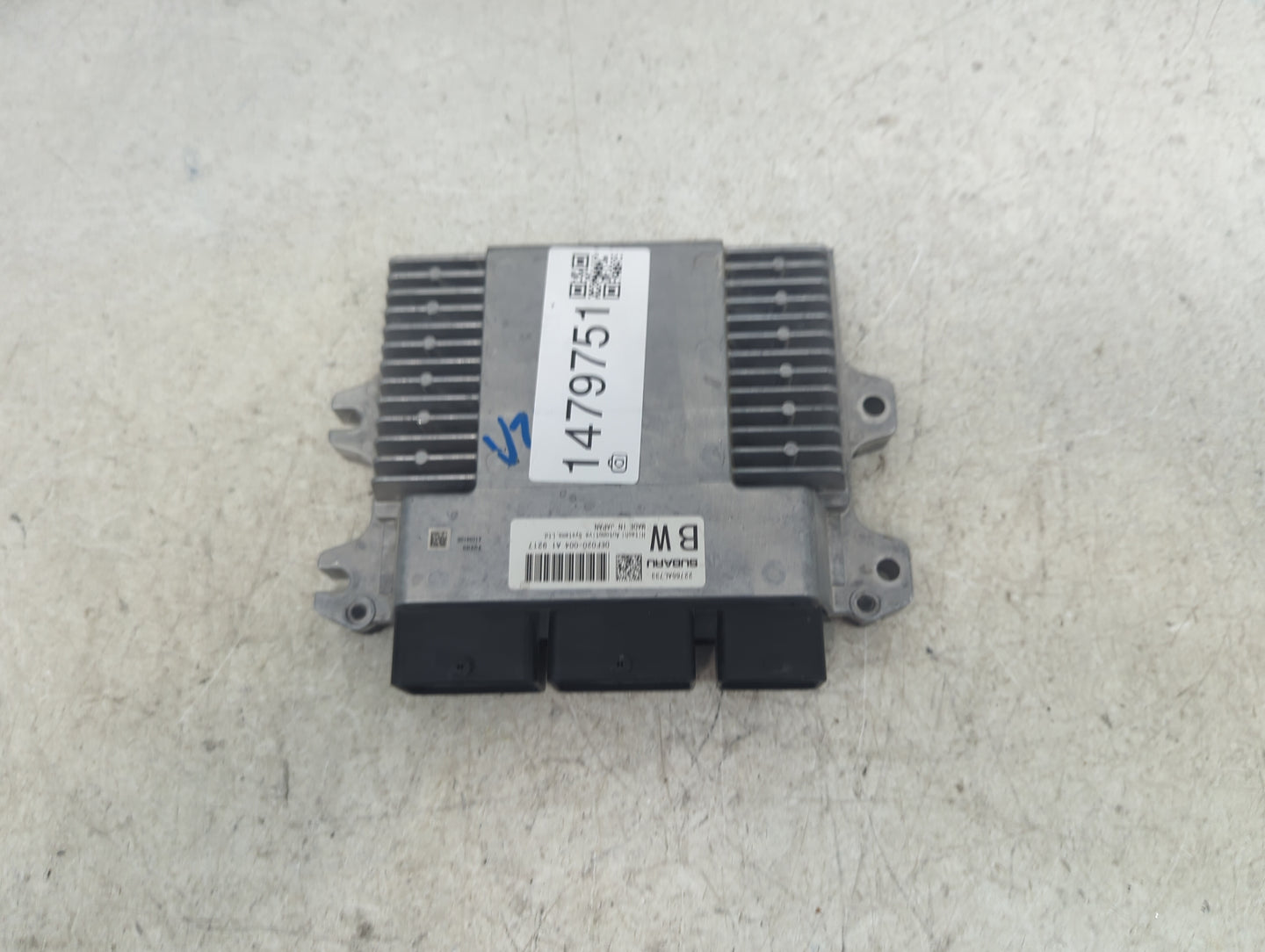 2019 Subaru Ascent PCM Engine Control Computer ECU ECM PCU OEM P/N:DEF020-004 A1 9217 22765AL733 Fits OEM Used Auto Parts - 