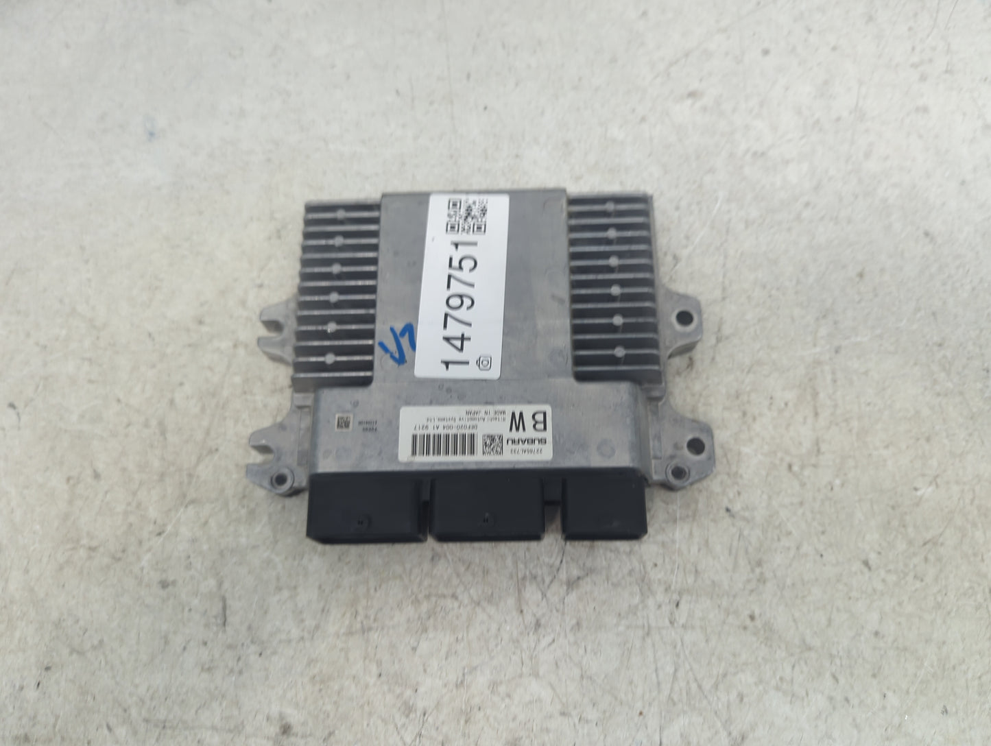 2019 Subaru Ascent PCM Engine Control Computer ECU ECM PCU OEM P/N:DEF020-004 A1 9217 22765AL733 Fits OEM Used Auto Parts - 