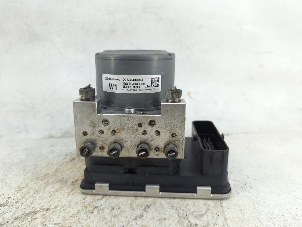 2019 Subaru Ascent Anti-Lock Brake ABS Pump Module Actuator OEM P/N:27536XC00A 06.2102-5024.4 Fits OEM Used Auto Parts - Oem