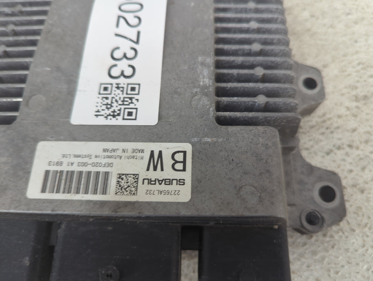 2019 Subaru Ascent PCM Engine Control Computer ECU ECM PCU OEM P/N:22765AL732 DEF020-003 A1 Fits OEM Used Auto Parts - Oemus