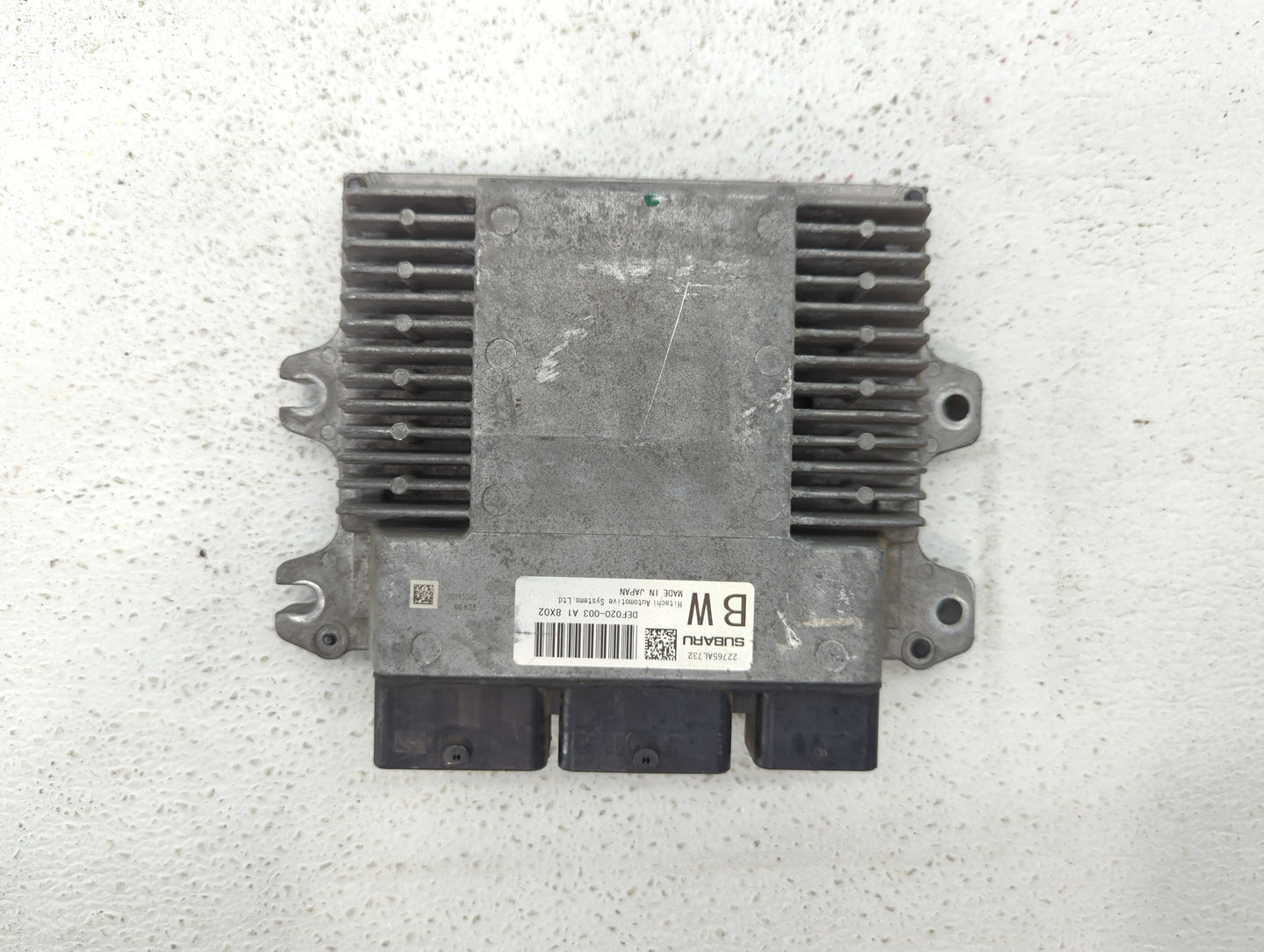 2019 Subaru Ascent PCM Engine Control Computer ECU ECM PCU OEM P/N:DEF020-003 A1 DEF020-004 A1 Fits OEM Used Auto Parts - Oe