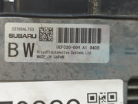 2019 Subaru Ascent PCM Engine Control Computer ECU ECM PCU OEM P/N:DEF020-003 A1 DEF020-004 A1 Fits OEM Used Auto Parts - Oe
