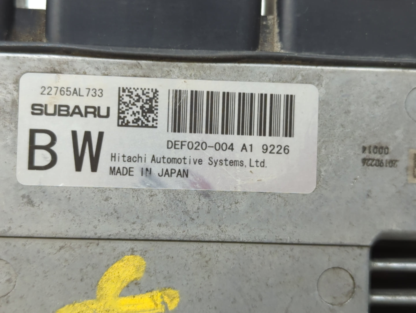 2019 Subaru Ascent PCM Engine Control Computer ECU ECM PCU OEM P/N:DEF020-003 A1 DEF020-004 A1 Fits OEM Used Auto Parts - Oe