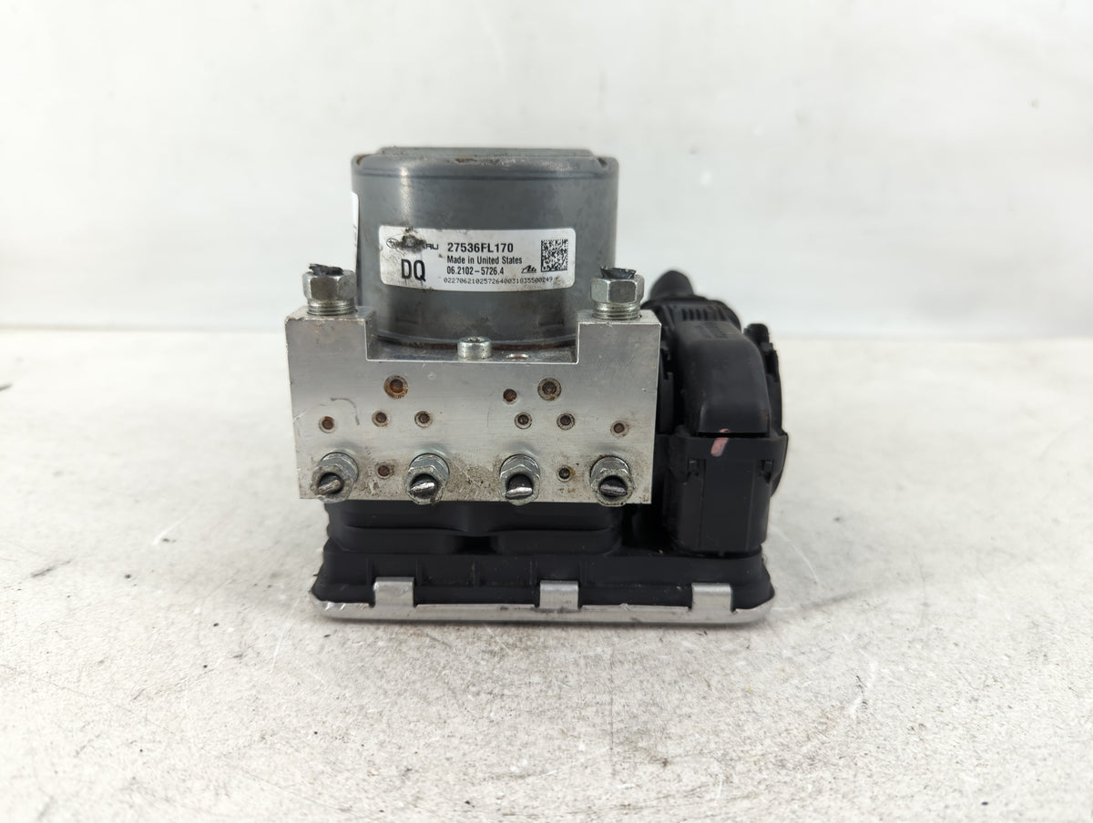 2019 Subaru Crosstrek Anti-Lock Brake ABS Pump Module Actuator OEM P/N:27536FL170 Fits OEM Used Auto Parts - Oemusedautopart