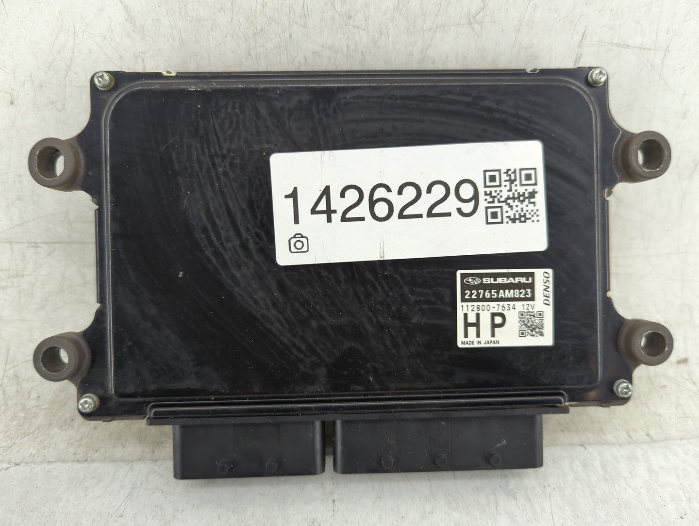2019 Subaru Crosstrek PCM Engine Control Computer ECU ECM PCU OEM P/N:22765AM823 112800-7634 Fits OEM Used Auto Parts - Oemu