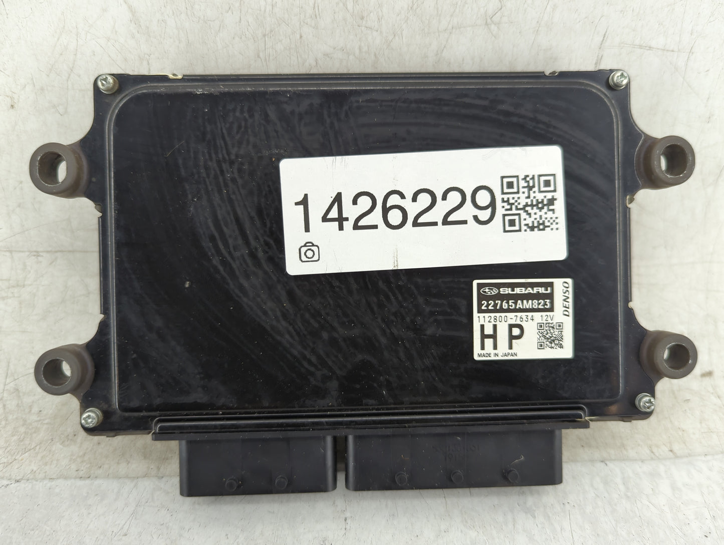 2019 Subaru Crosstrek PCM Engine Control Computer ECU ECM PCU OEM P/N:22765AM823 112800-7634 Fits OEM Used Auto Parts - Oemu