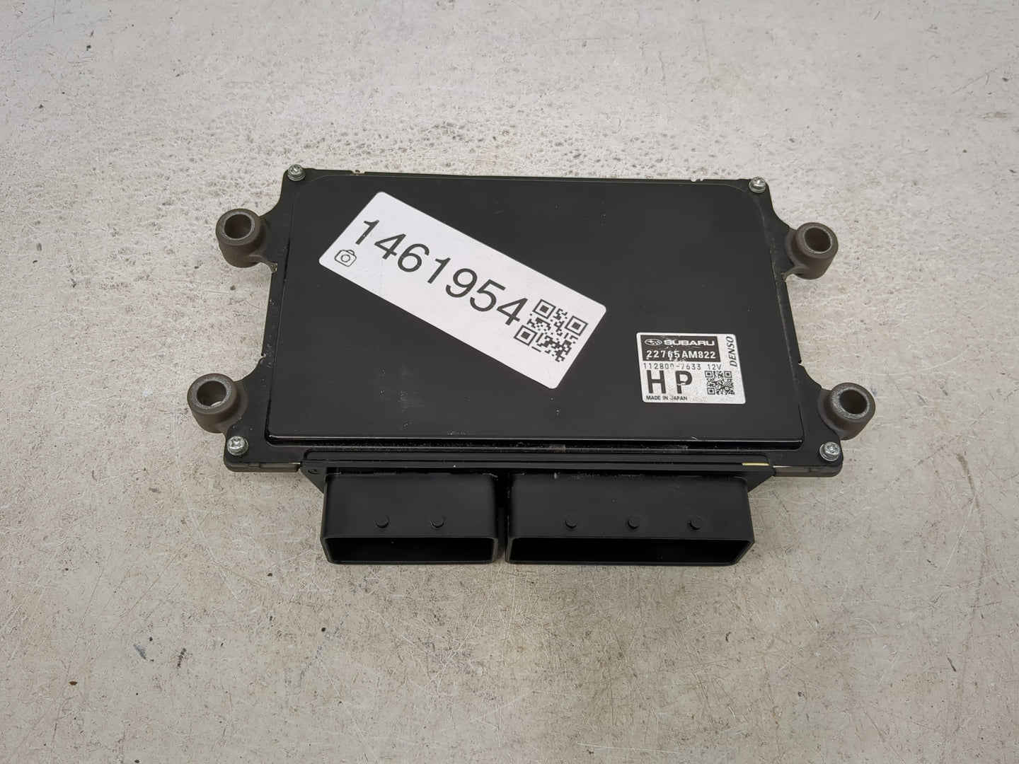 2019 Subaru Crosstrek PCM Engine Control Computer ECU ECM PCU OEM P/N:22765AM822 22765AM823, 112800-7634 Fits OEM Used Auto 
