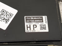 2019 Subaru Crosstrek PCM Engine Control Computer ECU ECM PCU OEM P/N:22765AM822 22765AM823, 112800-7634 Fits OEM Used Auto 