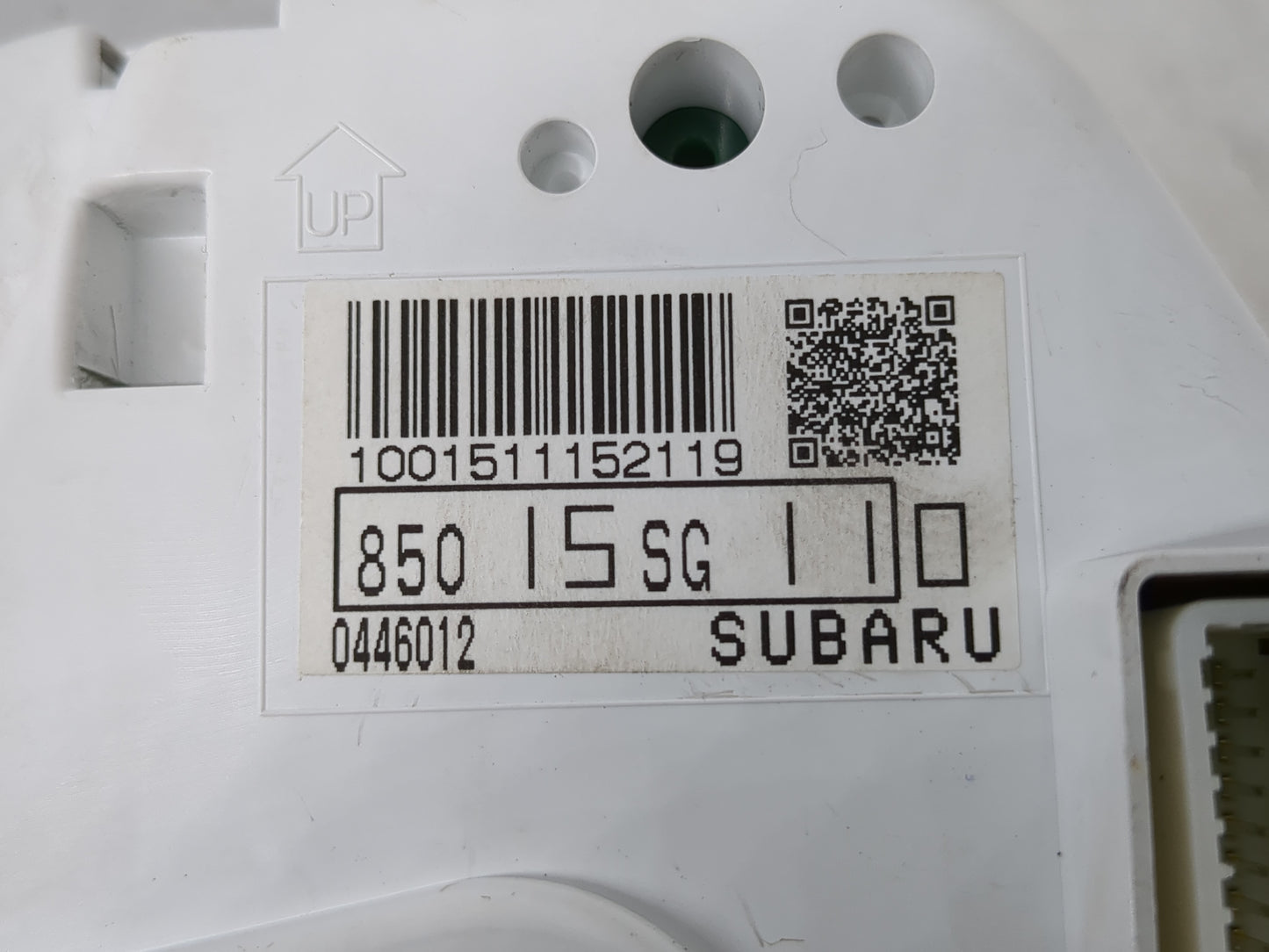 2018 Subaru Forester Instrument Cluster Speedometer Gauges P/N:850 I5SG 110 Fits OEM Used Auto Parts - Oemusedautoparts1.com