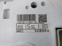 2018 Subaru Forester Instrument Cluster Speedometer Gauges P/N:850 I5SG 110 Fits OEM Used Auto Parts - Oemusedautoparts1.com