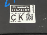 2019 Subaru Forester PCM Engine Control Computer ECU ECM PCU OEM P/N:22765AL821 Fits OEM Used Auto Parts - Oemusedautoparts1