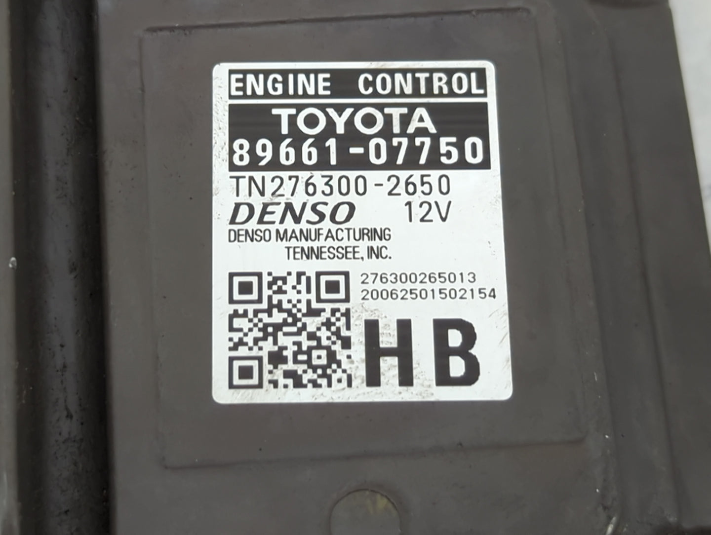 2019 Subaru Forester PCM Engine Control Computer ECU ECM PCU OEM P/N:89661-07750 22765AL821 Fits OEM Used Auto Parts - Oemus