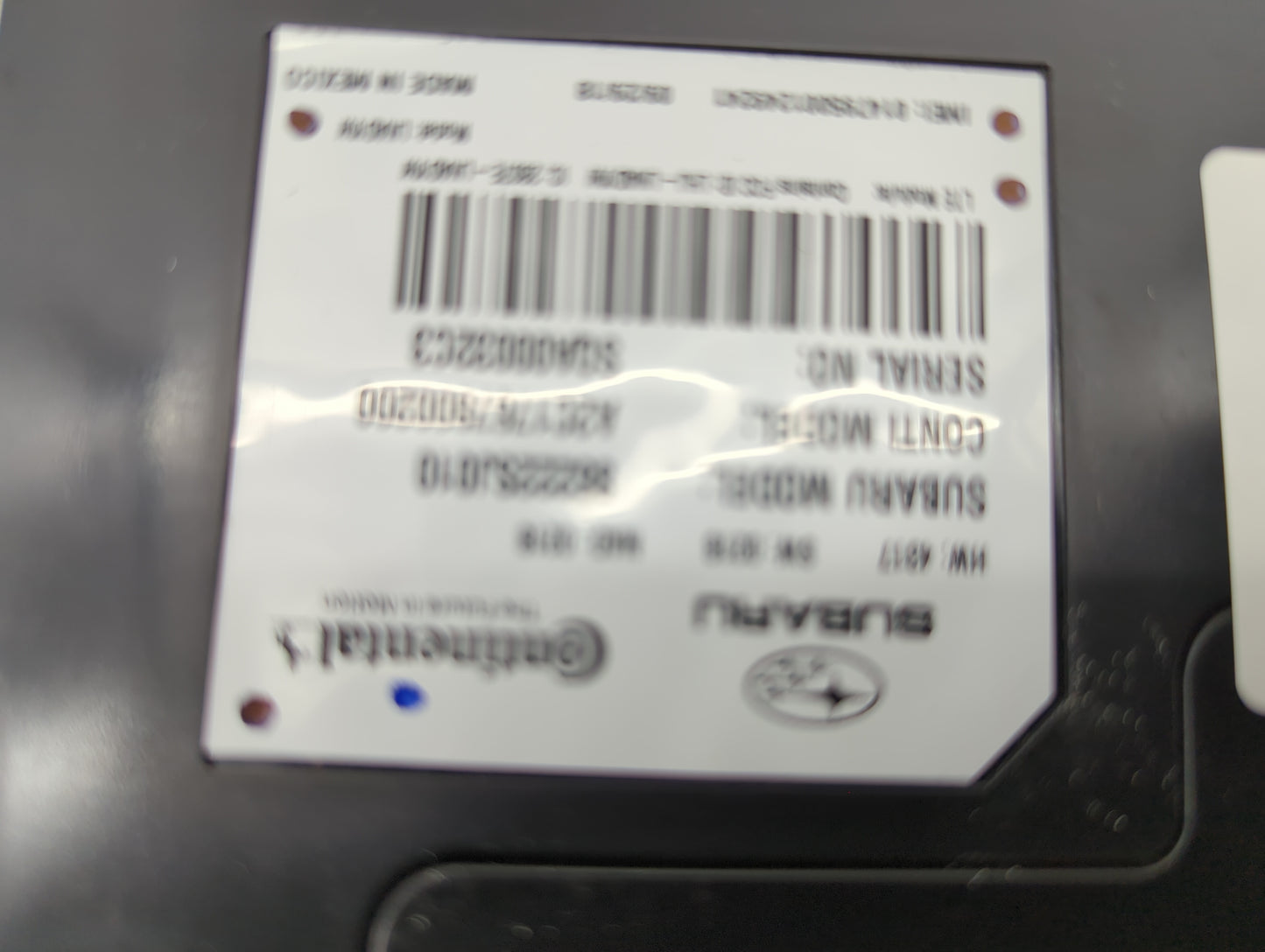 2019 Subaru Forester Radio AM FM Cd Player Receiver Replacement P/N:86222SJ010 A2C175780020U, SQA00032C3 Fits OEM Used Auto 