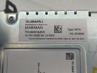 2019-2020 Subaru Forester Radio AM FM Cd Player Receiver Replacement P/N:86201SJ610 Fits Fits 2019 2020 OEM Used Auto Parts 