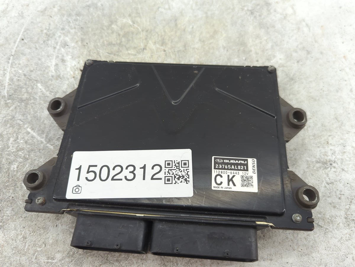 2019 Subaru Forester PCM Engine Control Computer ECU ECM PCU OEM P/N:22765AL821 112800-6443 Fits OEM Used Auto Parts - Oemus