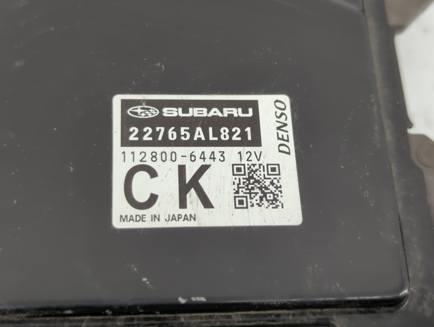 2019 Subaru Forester PCM Engine Control Computer ECU ECM PCU OEM P/N:22765AL821 2265AL821, 2265AL820, 22765AN460 Fits OEM Us