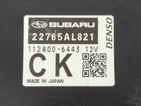 2019 Subaru Forester PCM Engine Control Computer ECU ECM PCU OEM P/N:112800-6443 Fits OEM Used Auto Parts - Oemusedautoparts
