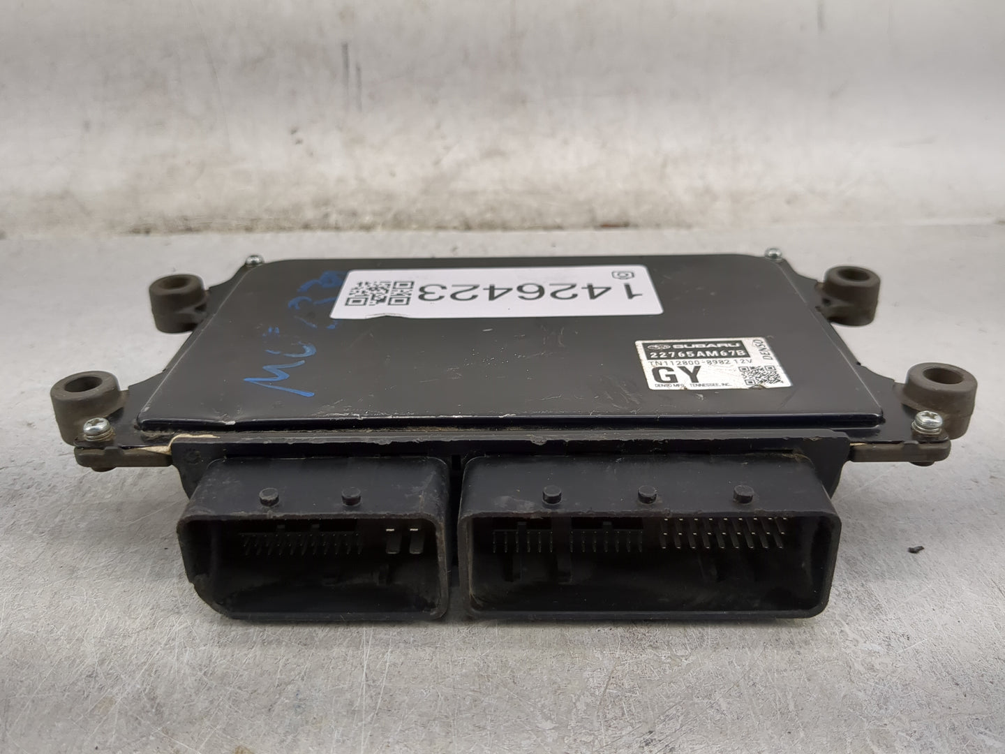 2019 Subaru Imprez PCM Engine Control Computer ECU ECM PCU OEM P/N:22765AM67B TN112800-8982 Fits OEM Used Auto Parts - Oemus
